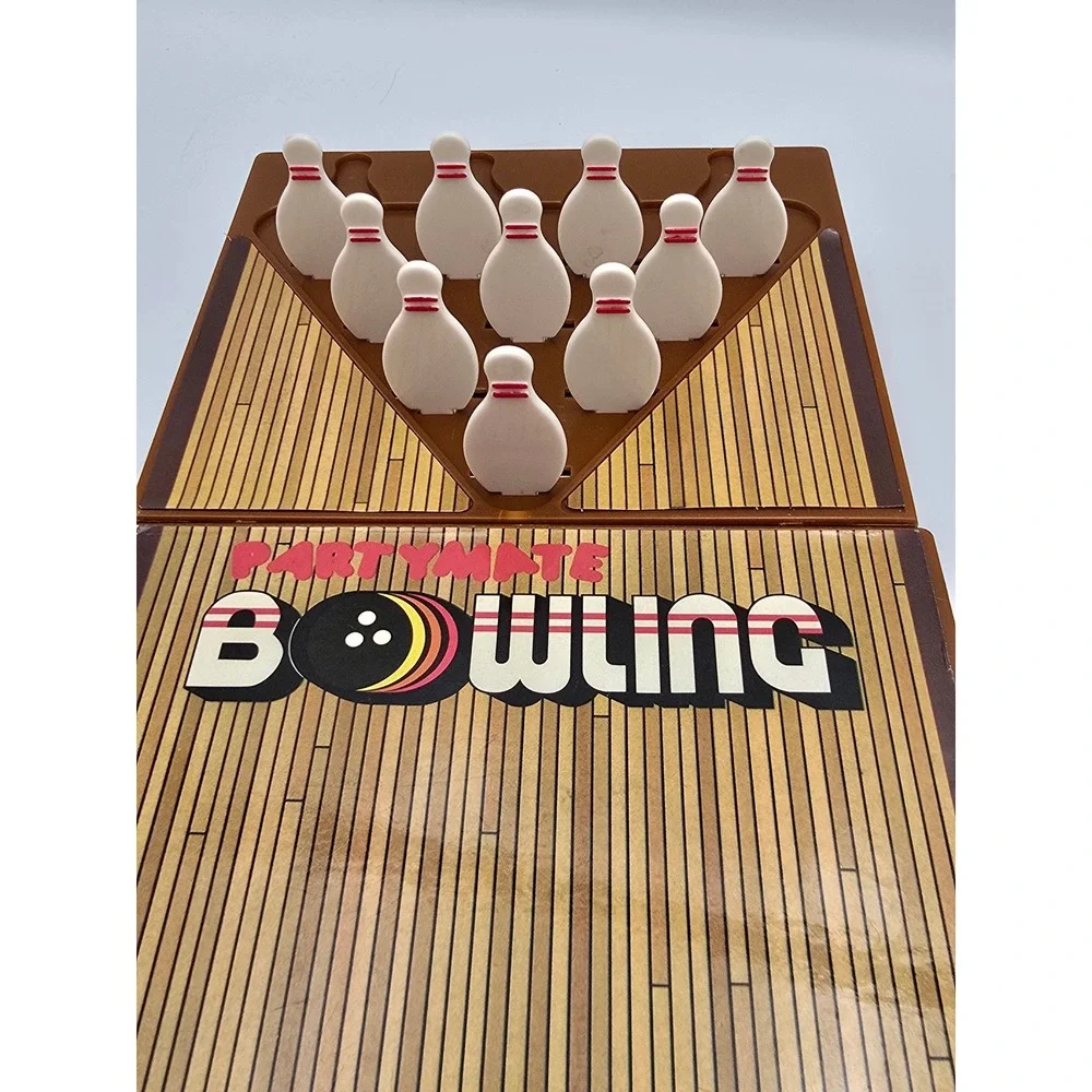 Throwback Tomy Partymate Bowling Tabletop Game Kids Vintage Portable 1980 remake
